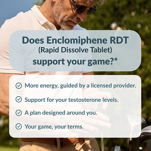 Enclomiphene RDT treatment
