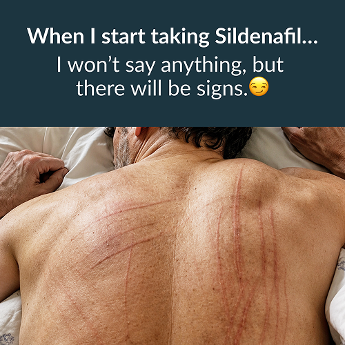 Signs sildenafil may help