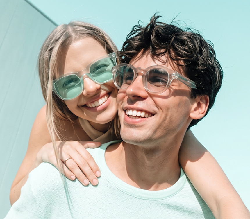 Adults following a provider-guided skincare routine