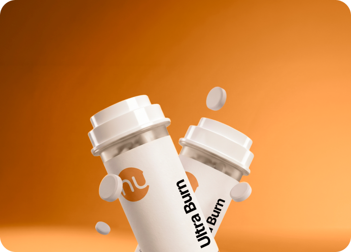 Ultra Burn sublingual tablet bottles