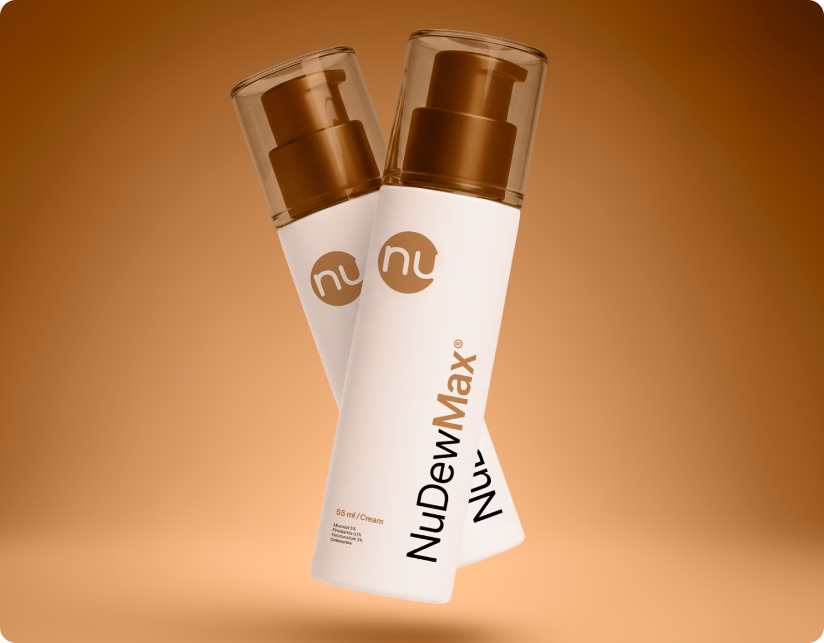 NuDew Max compounded topical cream and packaging