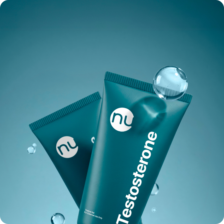 Testosterone gel card