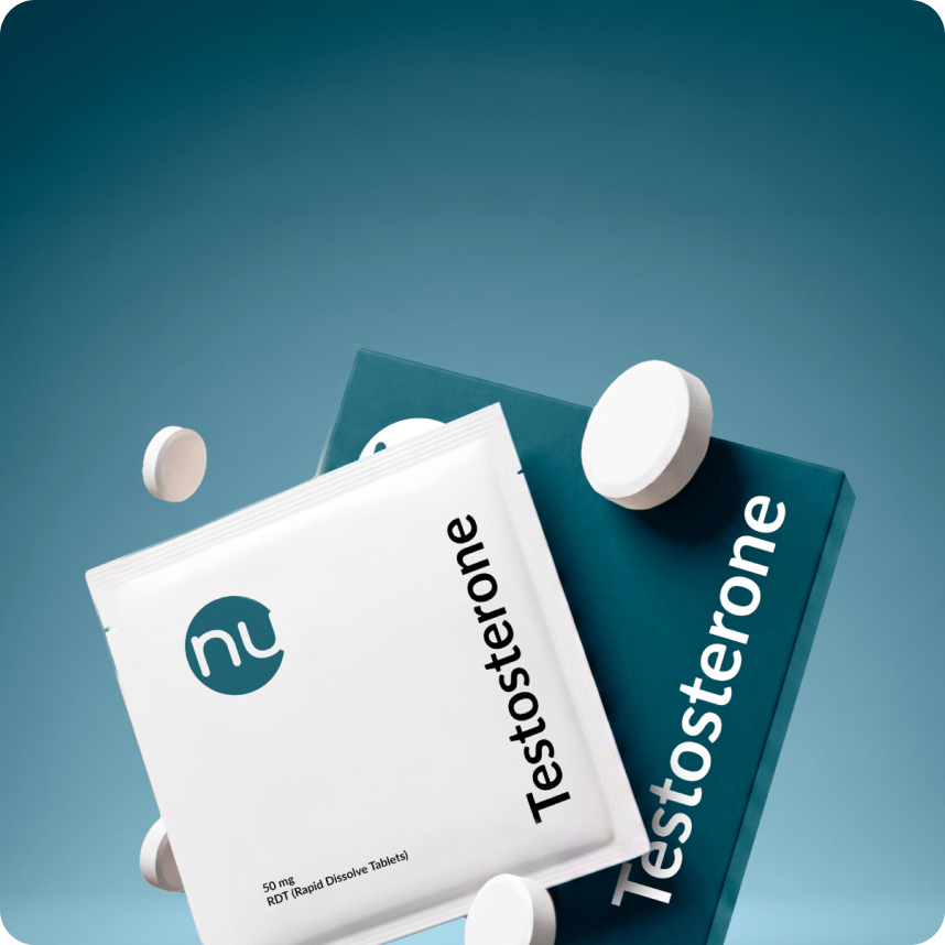 Testosterone rapid-dissolve tablet card