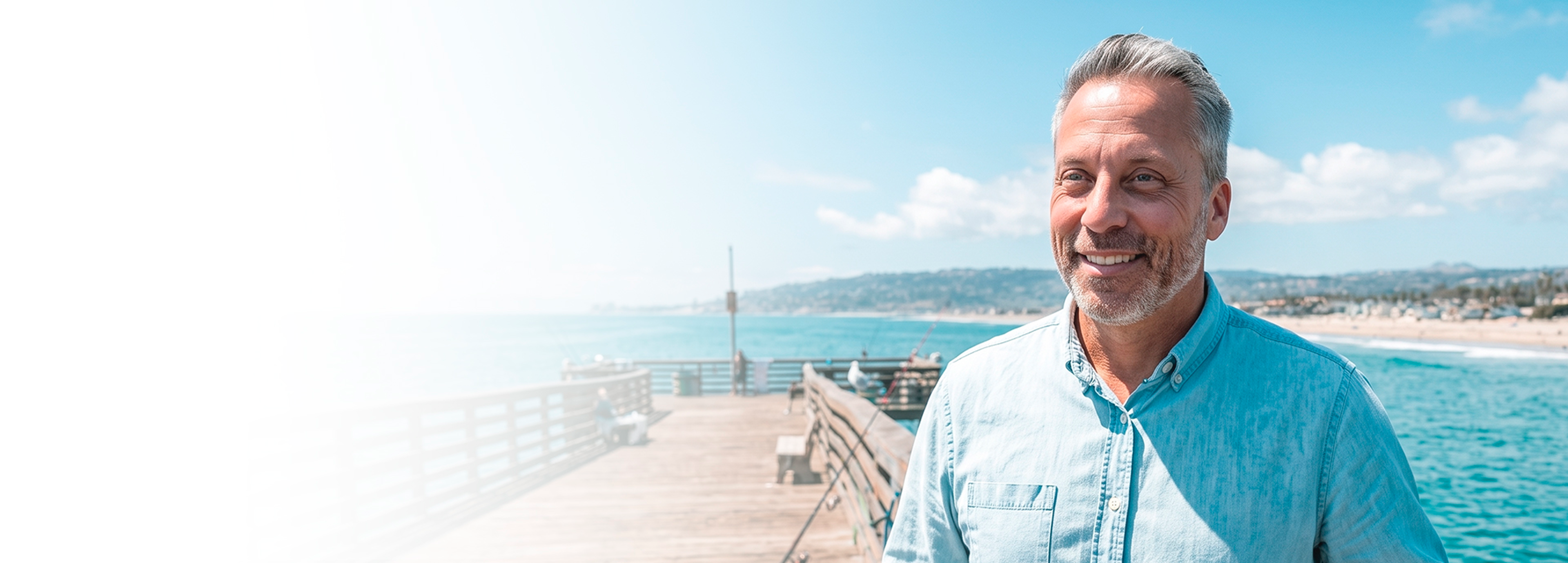 Man representing private provider-guided Sildenafil and Tadalafil treatment