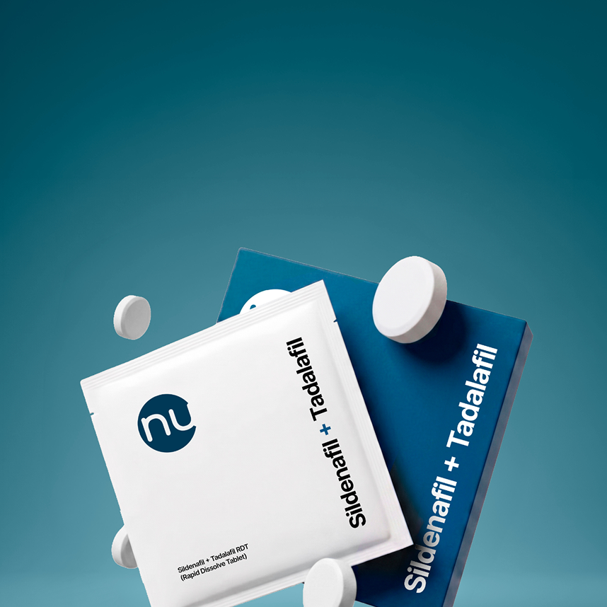 Sildenafil and Tadalafil rapid-dissolve tablets