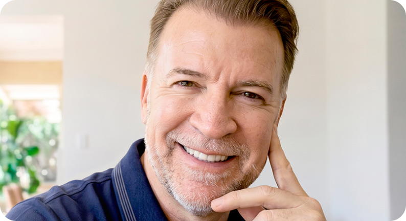 Smiling Sildenafil patient