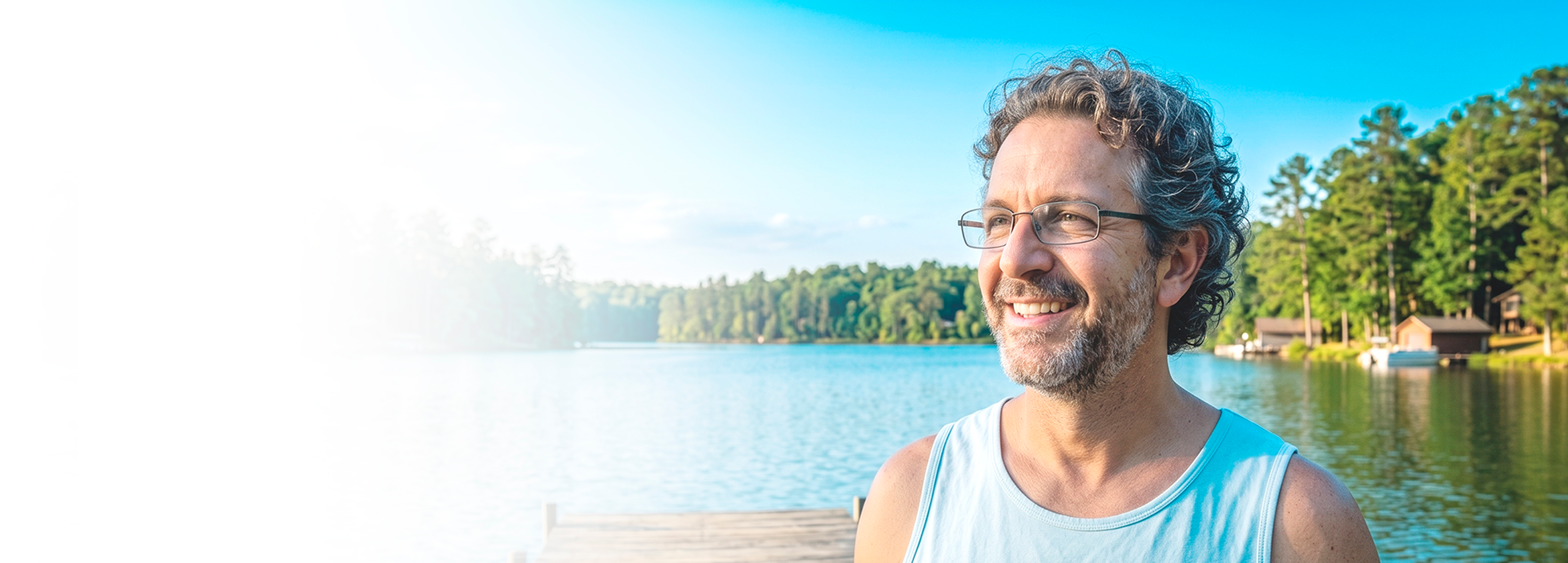 Man representing private provider-guided Tadalafil treatment