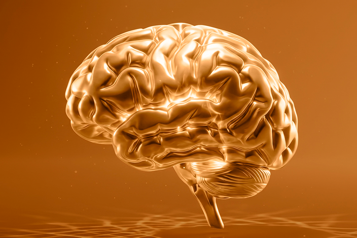 Golden brain rendering for low dose naltrexone support