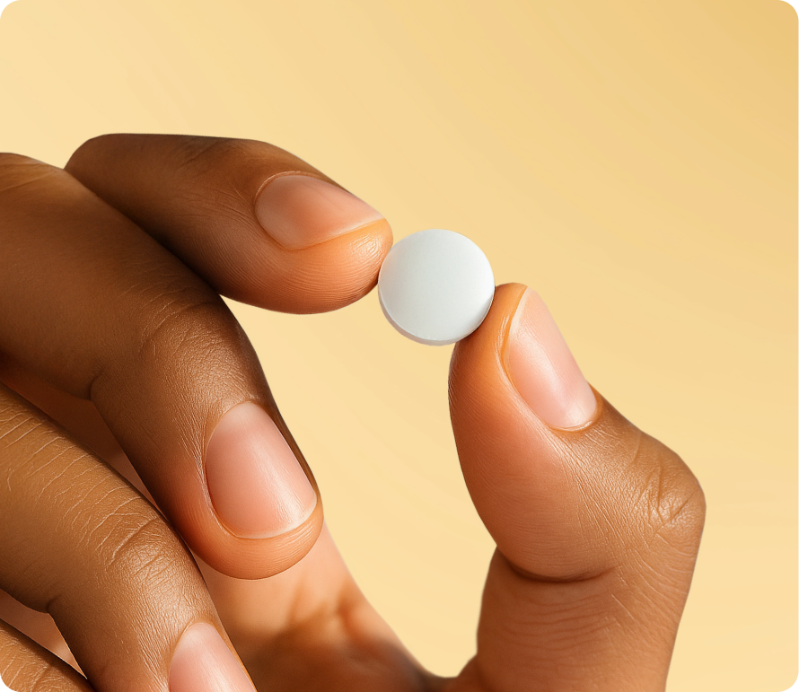 Low Dose Naltrexone Pill in Hand