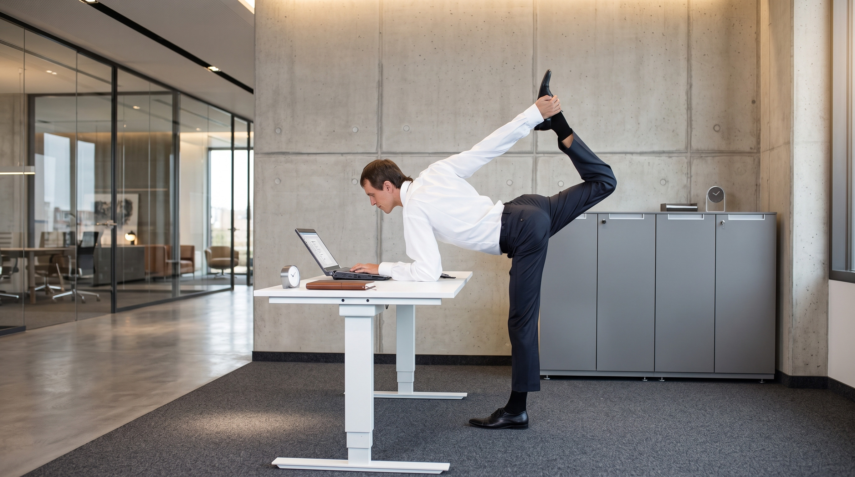 Occupational Ergonomics and Sedentary Physiology: Isometric Mobility and NEAT Optimization