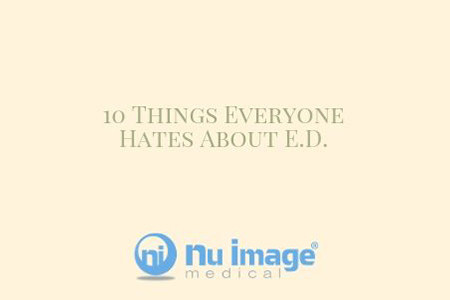 <p>10 Things Everyone Hates About E.D.</p>